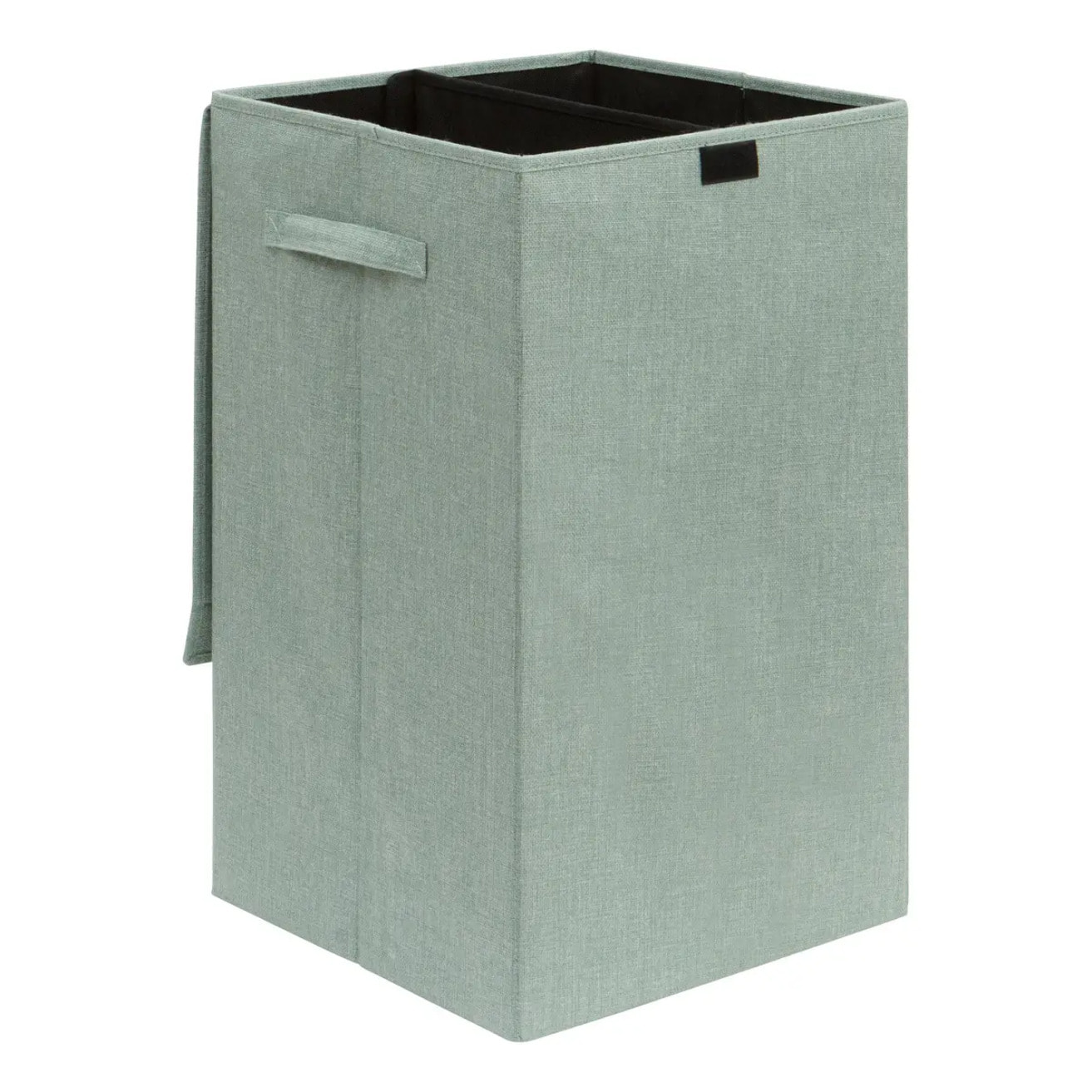 Corbeille à linge Colorama rectangulaire pliable 74L vert céladon