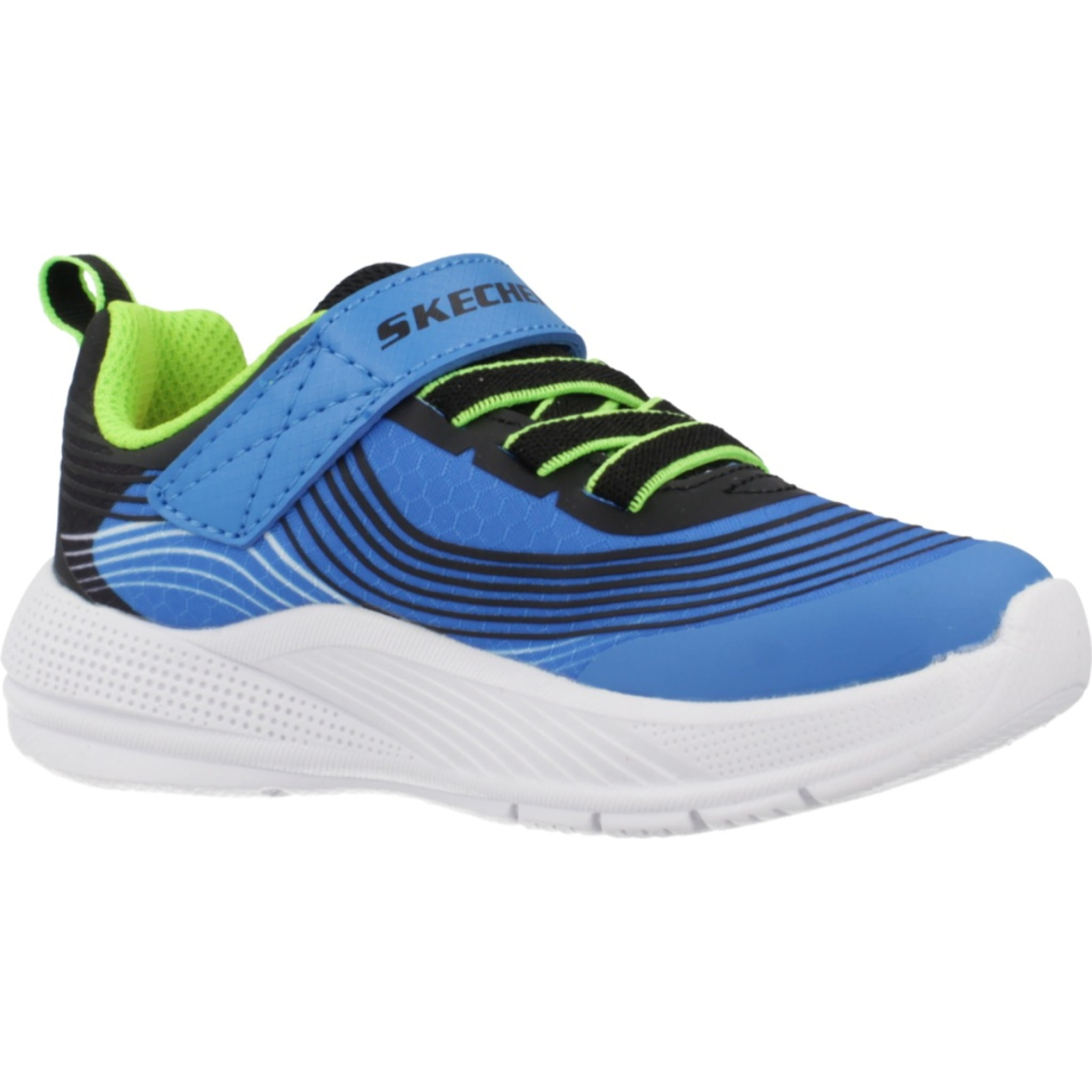 Zapatillas Niño de la marca SKECHERS  modelo MICROSPEC ADVANCE Blue