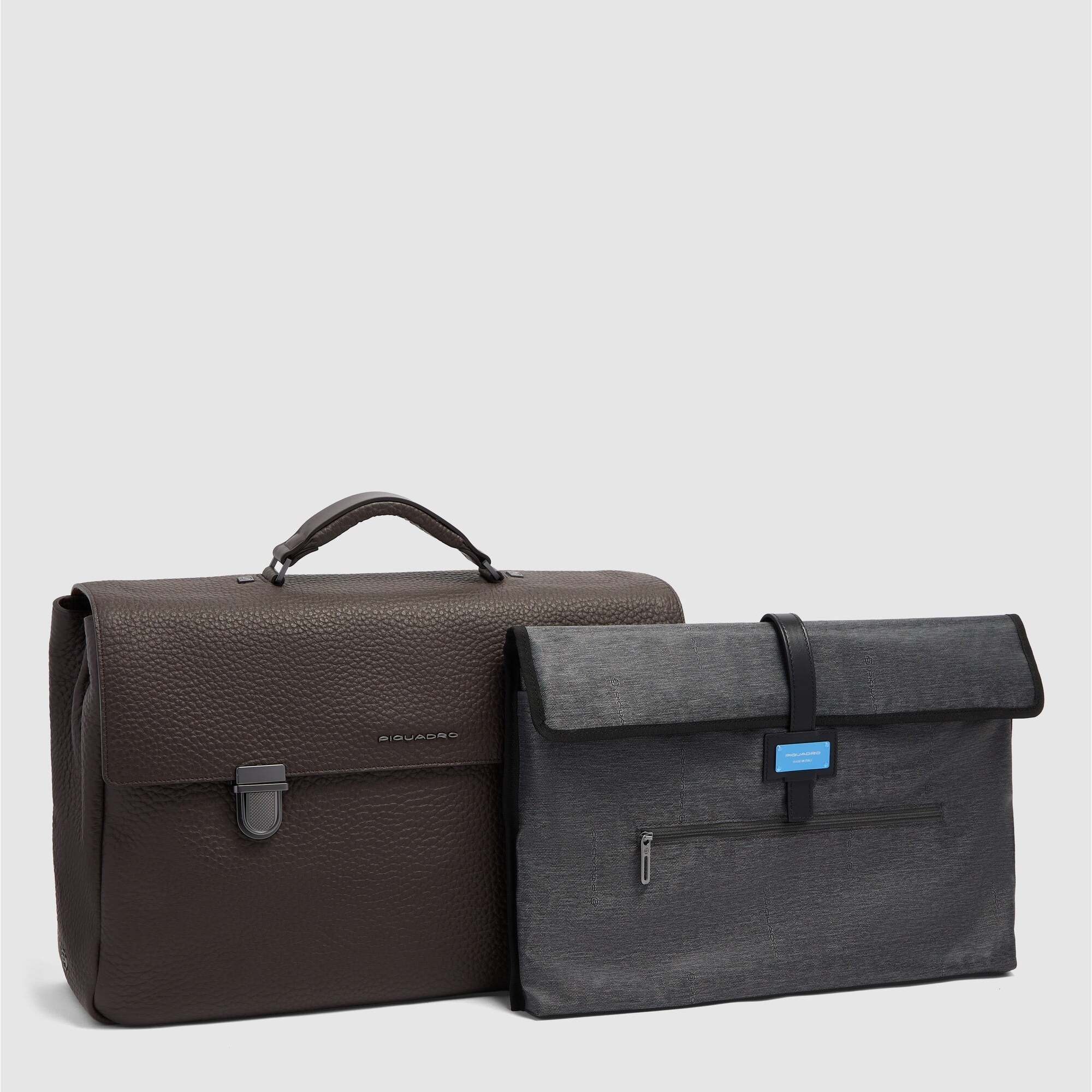 Piquadro Cartella da lavoro porta pc 15,6" personalizzabile