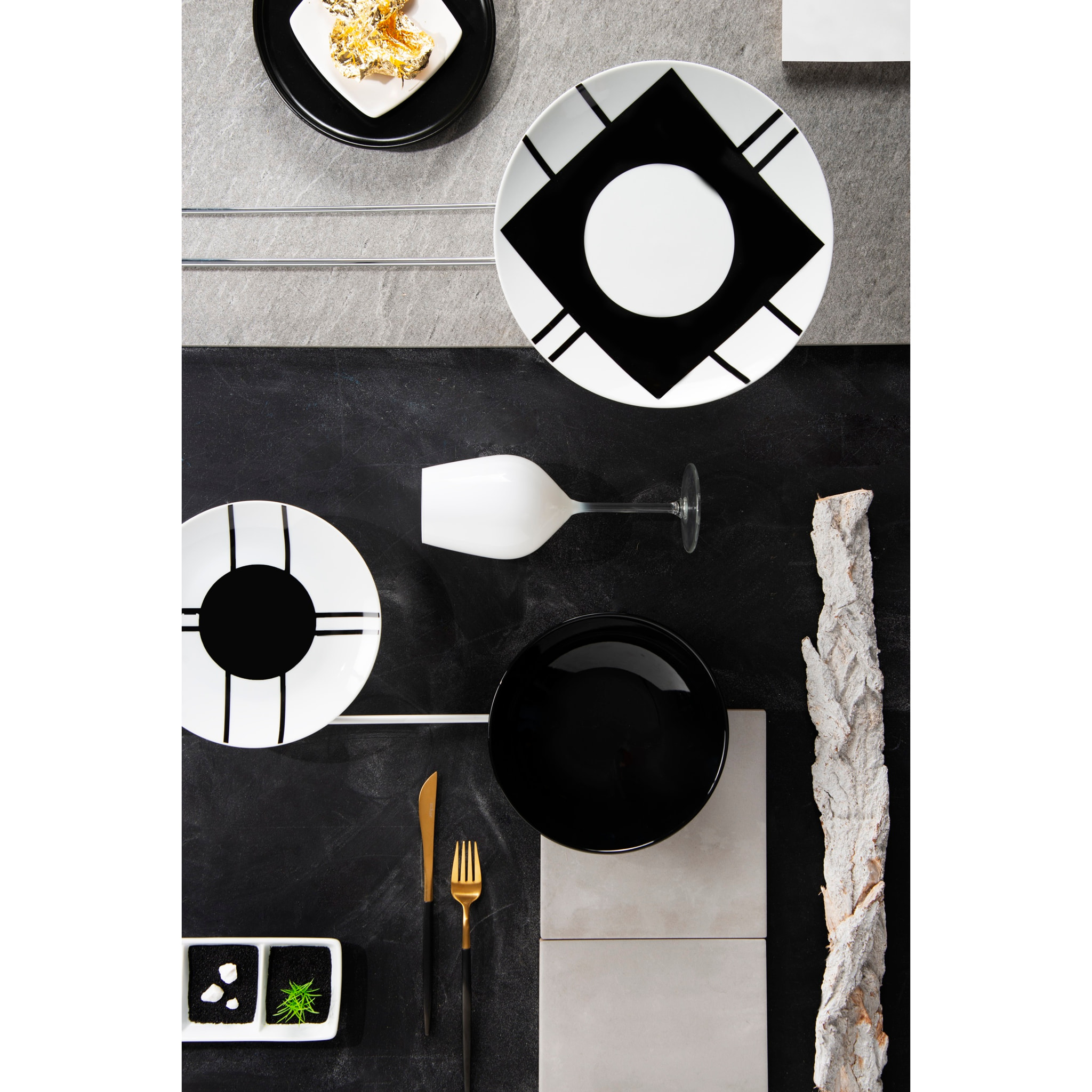 Service de table 18 pièces Excelsa – Agora', Porcelaine Multicolore