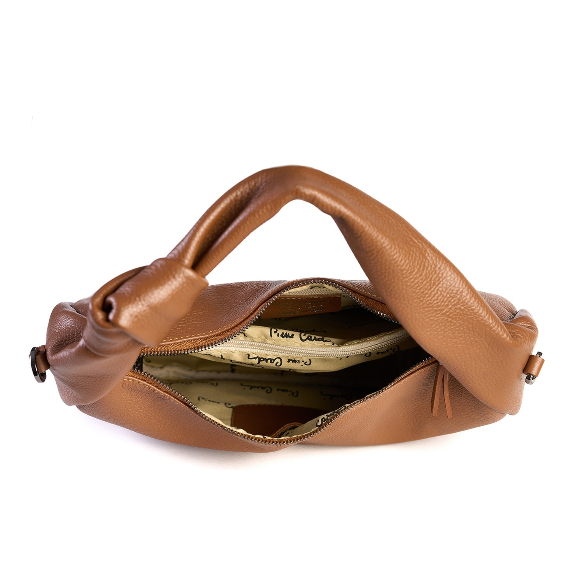 Borsa a spalla da donna Made in Italy - Modello Sélene - 100% pelle - 36.0 x 24.0 x 8.0 cm