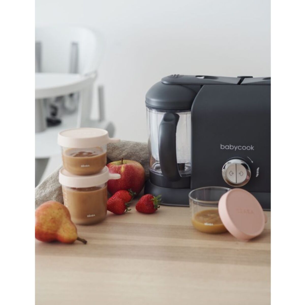 Mixeur Cuiseur Bébé BEABA Babycook Duo Dark Grey