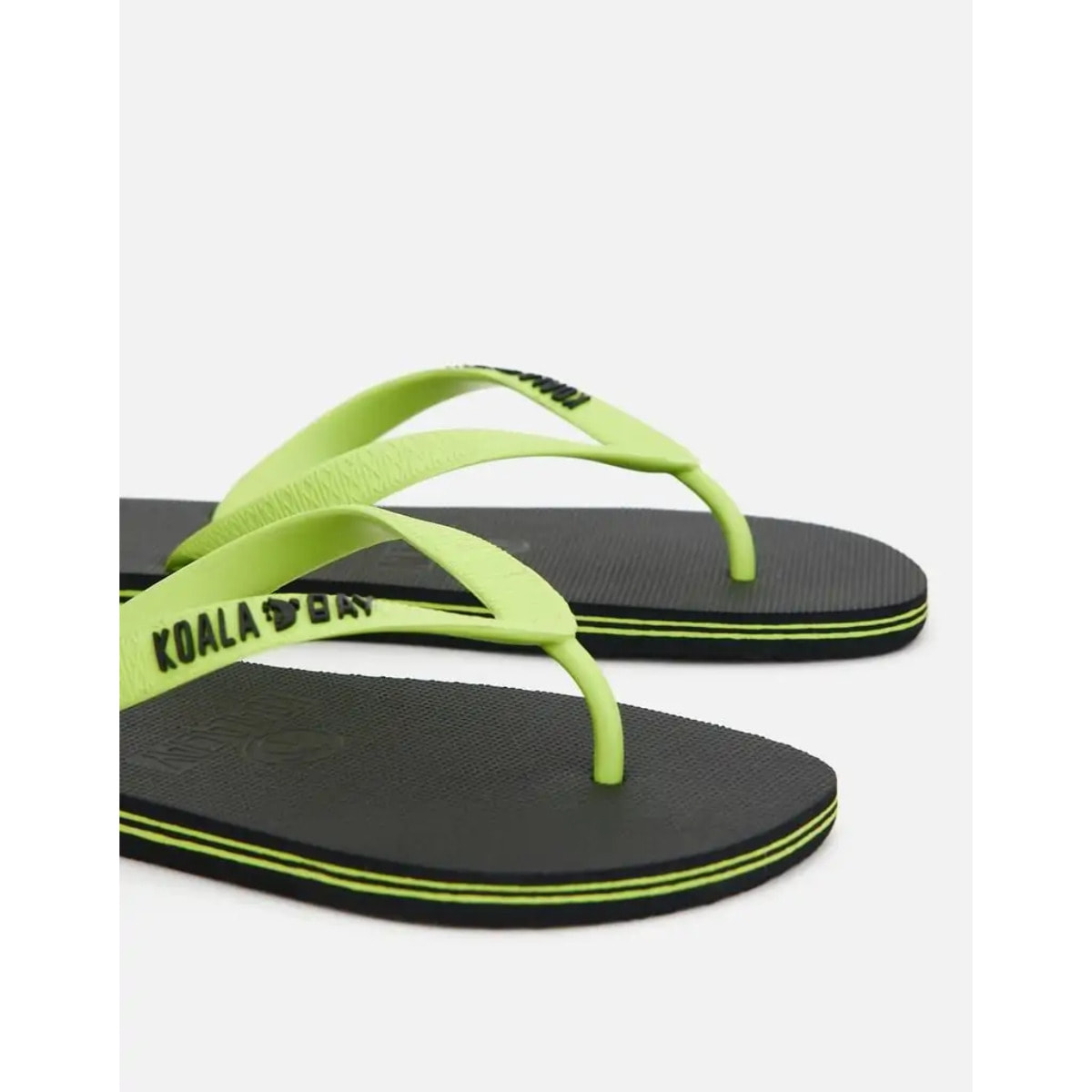 Chancla Dedo Verde Flúor - Mundaka