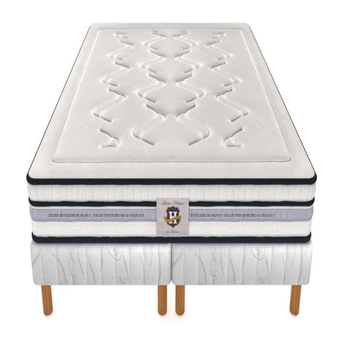 Ensemble Chambourcy - matelas 2 places + 2 sommiers