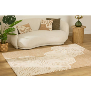 Tapis Loomia rectangulaire 160x230cm fleur
