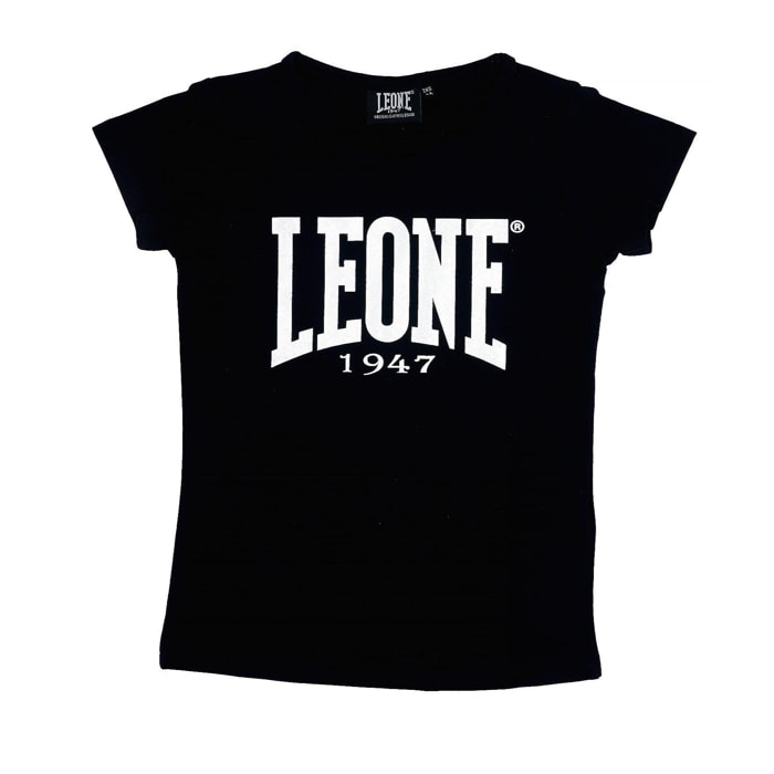 Camiseta de manga corta de niña con logo grande foil