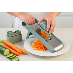 Mandoline ESSENTIELB multifonction vert sauge