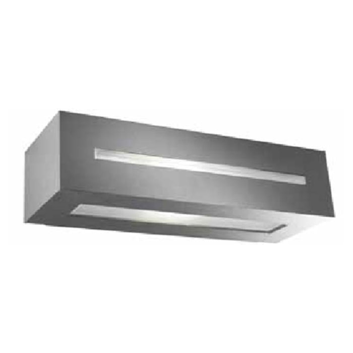 FORLIGHT Aplique Ip44 Alfil E27 23W Gris Urbano