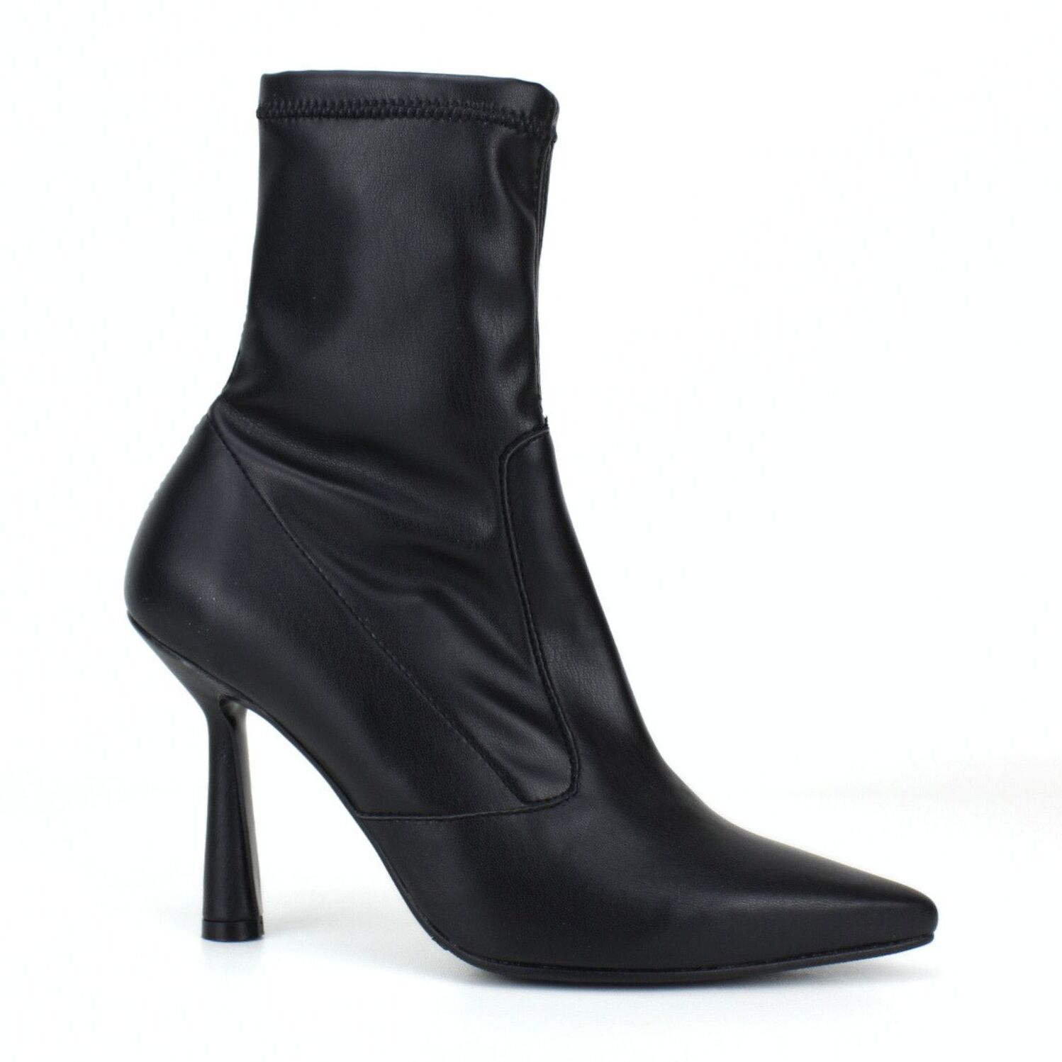 Botín de licra. Tacón de 9 cm