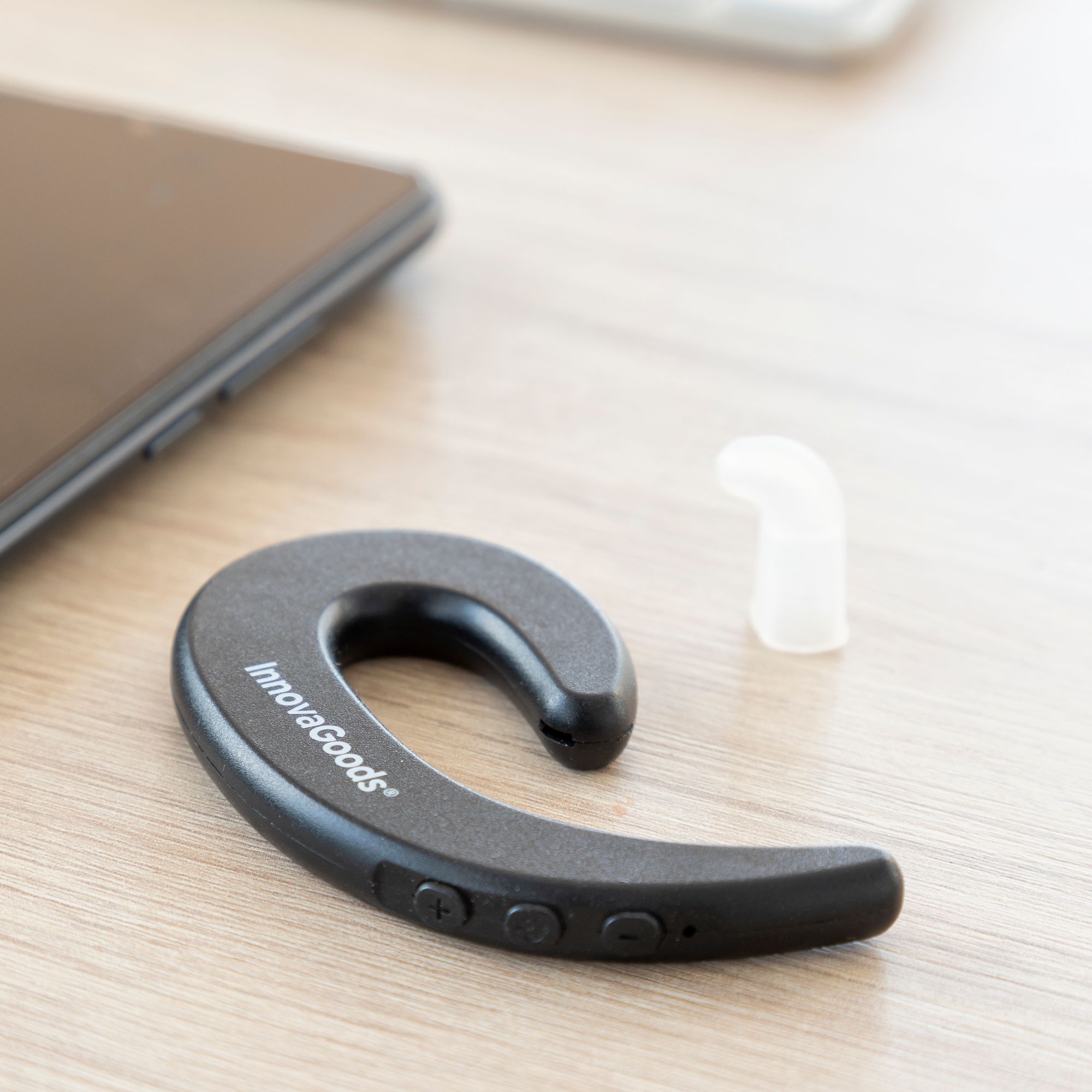 Cuffie Open Ear Cearser InnovaGoods - nero - 7,5 x 4,2 x 0,7 cm