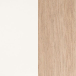 Mueble de baño Nexa con espejo Blanco - Roble