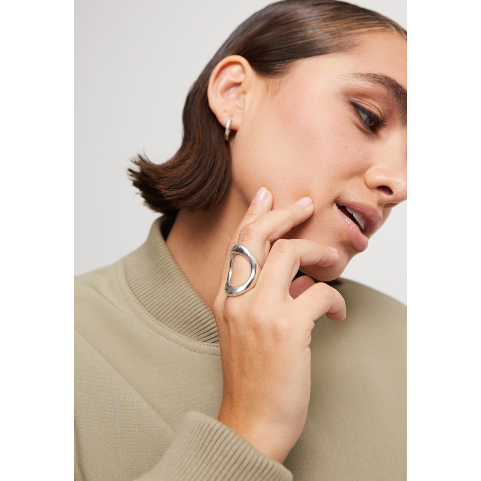 Anillo THE ONE PLATEADO 12