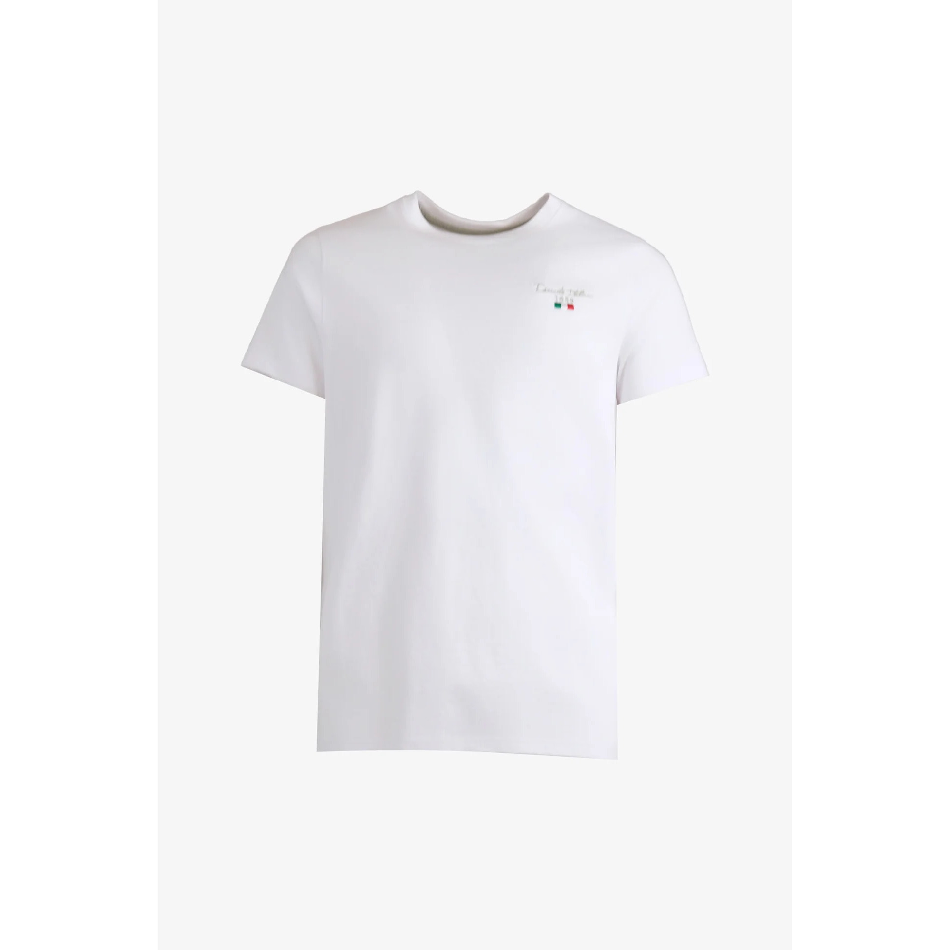 T-shirt Esercito bianca in cotone uomo