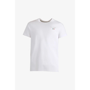 T-shirt Esercito bianca in cotone uomo