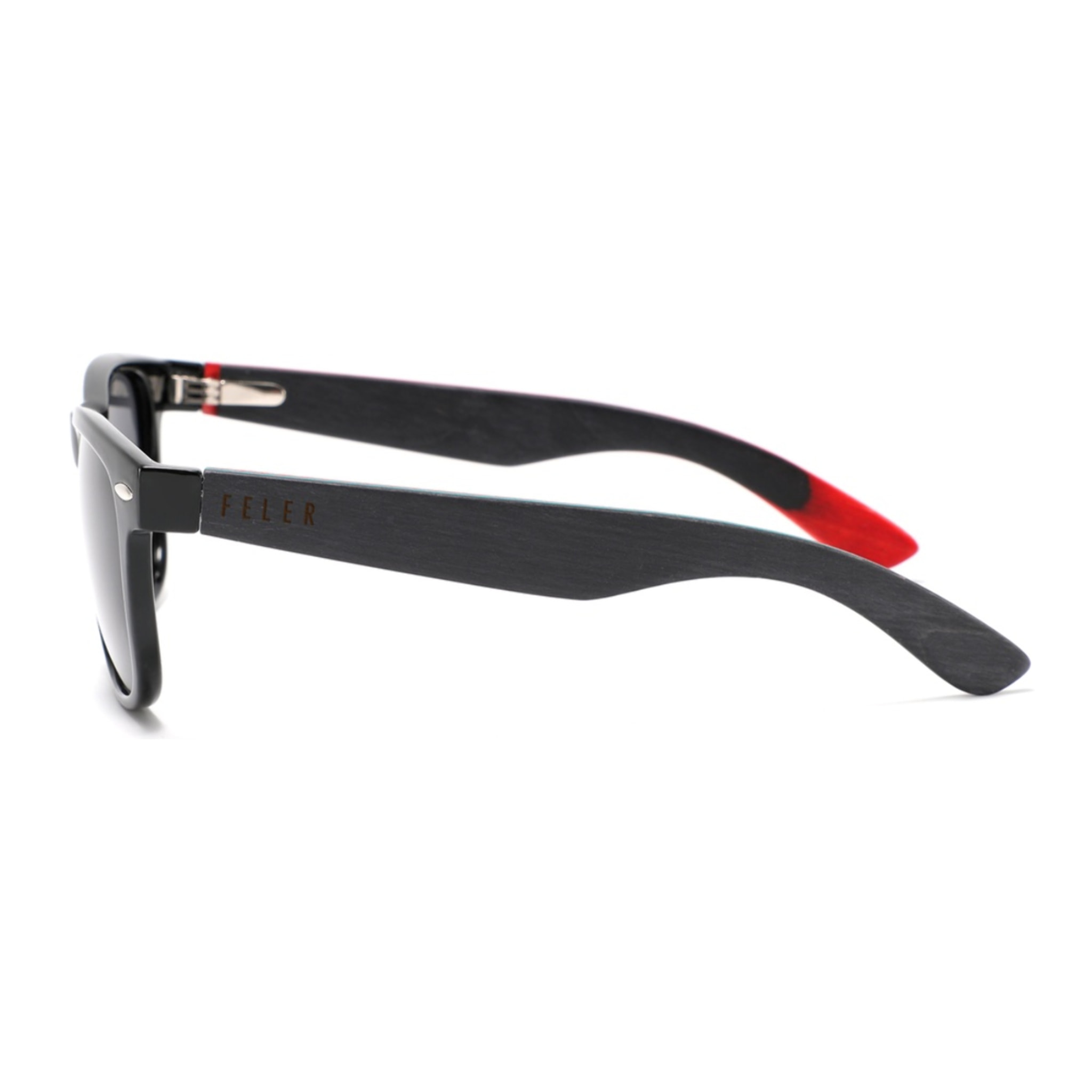 Gafas de Sol Feler 1501-11 Polarizadas de Madera Unisex 52 mm