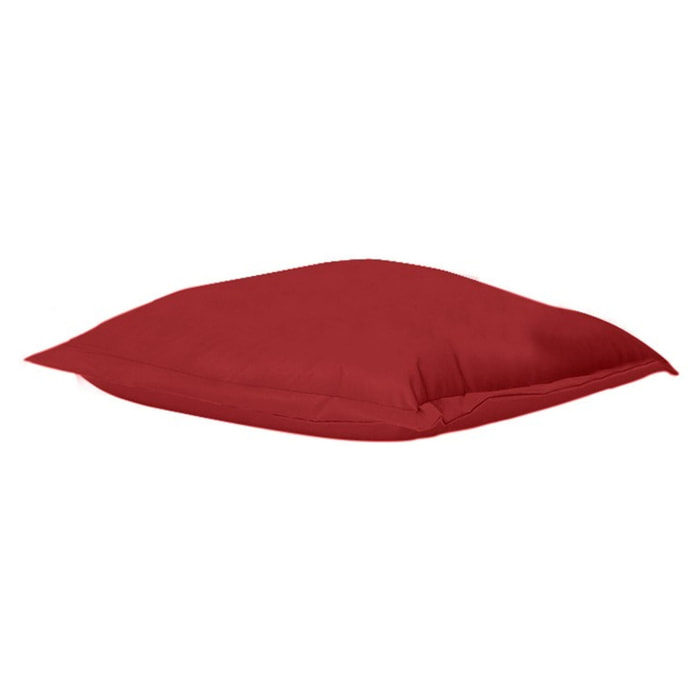Cojín pouf 70x70 - rojo