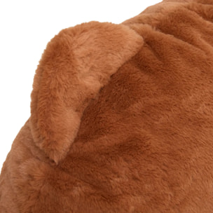 Fauteuil Compressé Muzi Mini Ourson Marron 60x52x65 cm