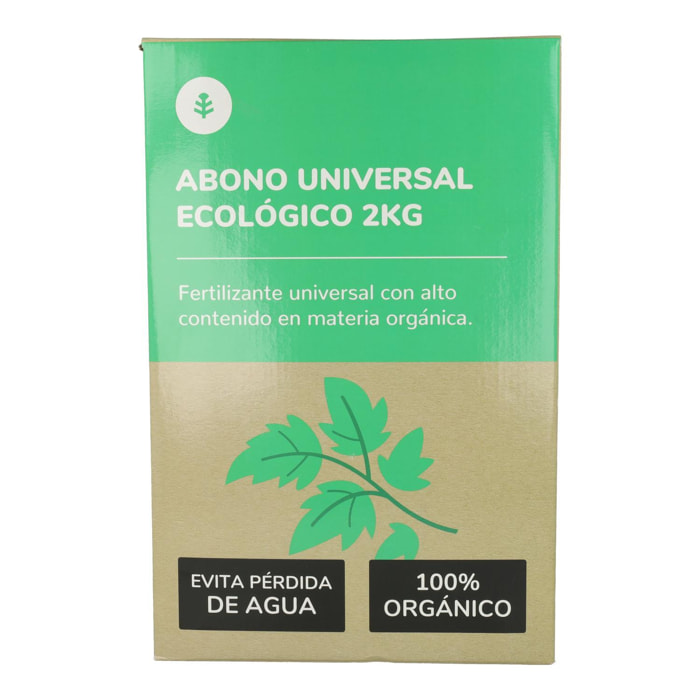 PLANETA HUERTO | Abono ECO Universal Planeta Huerto 2 kg - Abono Fertilizante Orgánico Completo para Jardín y Huerta