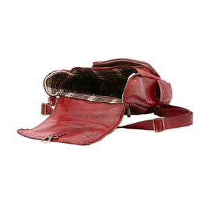 Borsa a spalla da donna - Modello Eris Elite - Vera pelle - 27.0 x 35.0 x 9.0 cm
