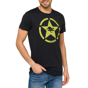 Camiseta de algodón 150 gr Hot Buttered Goldenbreed Color Negro