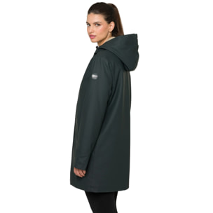 Parka YASMINE imbottito impermeabile verde