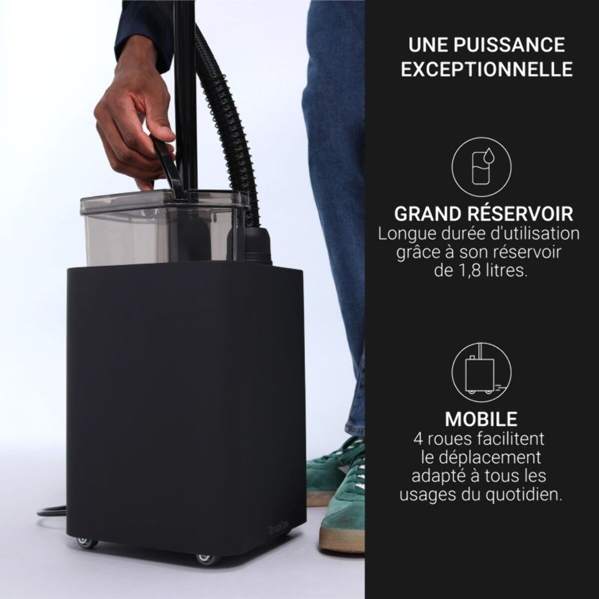 Défroisseur vapeur STEAMONE EUJK300B V2 Henri