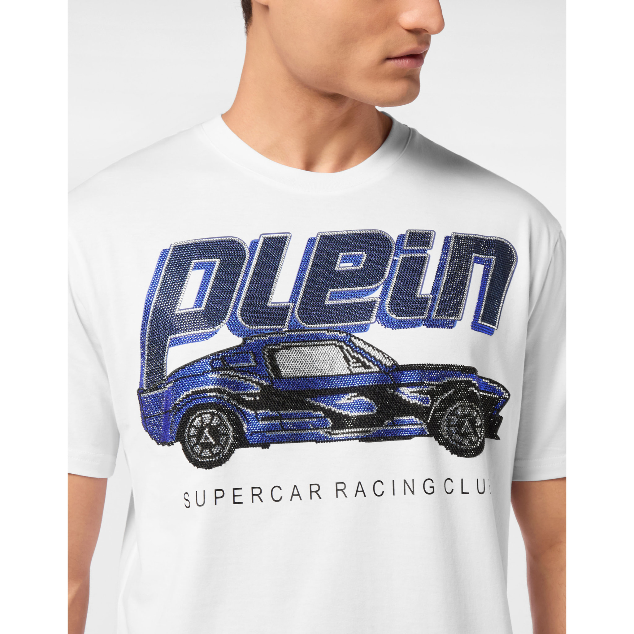 PHILIPP PLEIN Camiseta Cuello Redondo RACING
