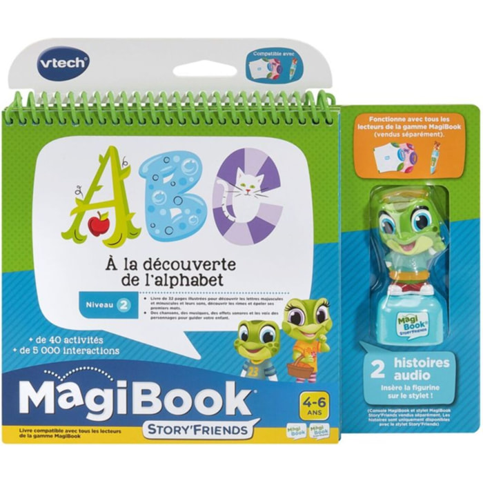 Livre interactif VTECH MagiBook Story'Friends - Livre ABC