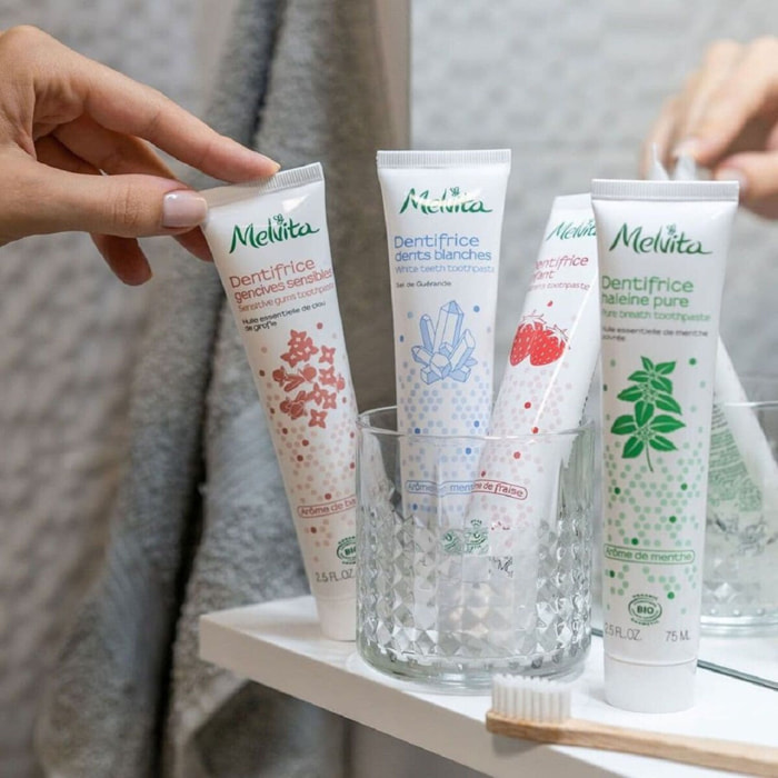 Melvita - Dentifrice Dents Blanches 75 ml