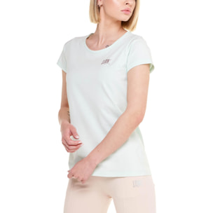 T-shirt logo piccolo donna con maniche corte Training