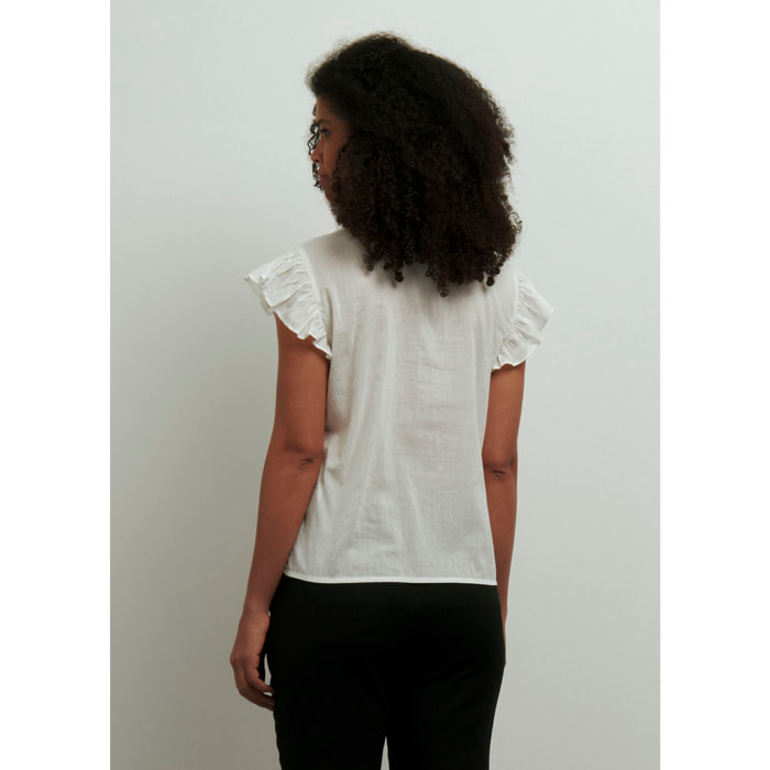 BLUSA BIANCO CONBIPEL