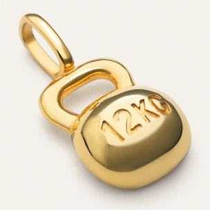 Charm Kettlebell Placcato Oro