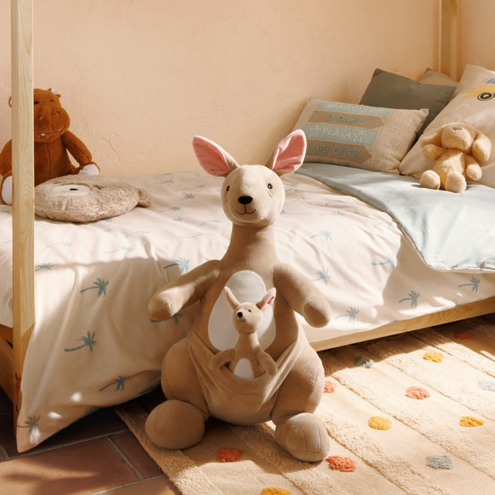 Peluche kangourou XL Blake H.63cm