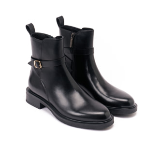 Stivaletto Jodhpur British Passport Nero