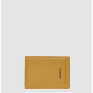 Piquadro Portefeuille homme avec volet porte-CNI, porte-monnaie, porte-cartes de crédit et protection RFID