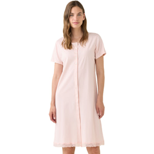 Camicia da notte donna estiva in cotone articolo essential. Noidinotte