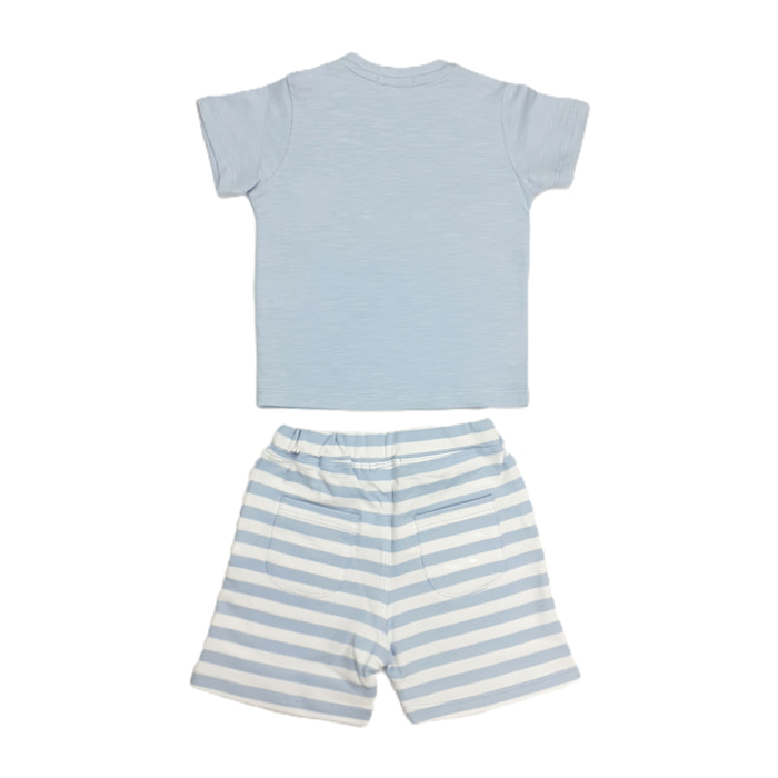 COMPLETO TSHIRT E SHORT RIGHE