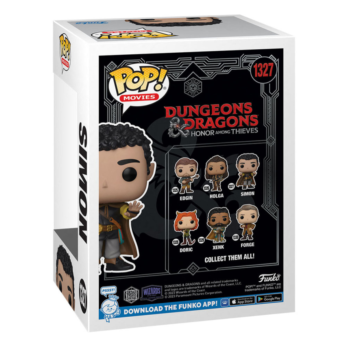 Dungeons & Dragons Pop! Movies Vinile Figura Simon 9 Cm Funko