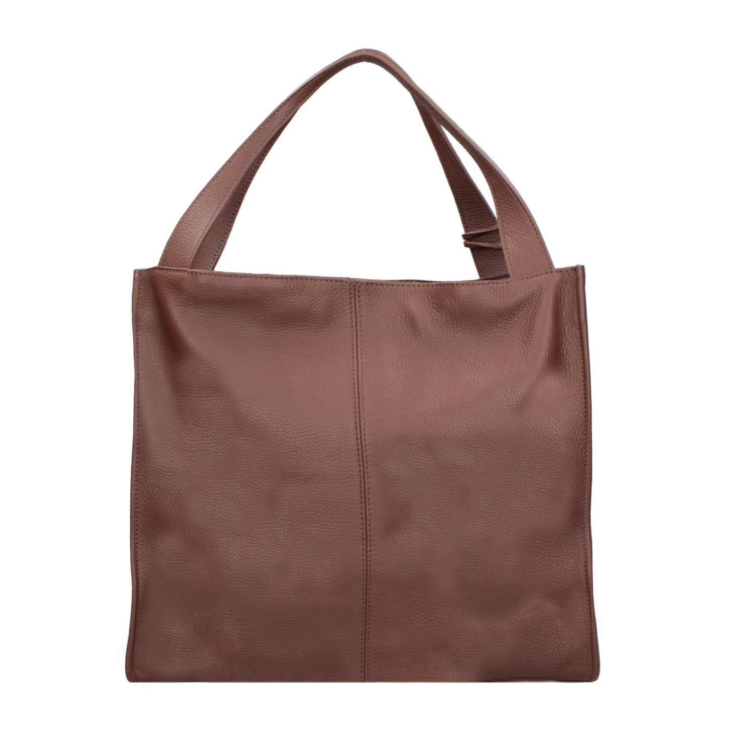 Borsa a spalla da donna - Modello Aelia - Vera pelle - 40.0 x 36.0 x 12.0 cm