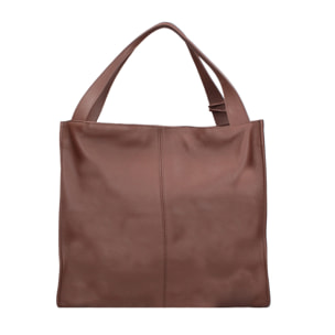 Borsa a spalla da donna - Modello Aelia - Vera pelle - 40.0 x 36.0 x 12.0 cm