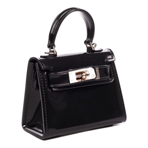 Villadeati bolso de mano mini Tote de pvc.