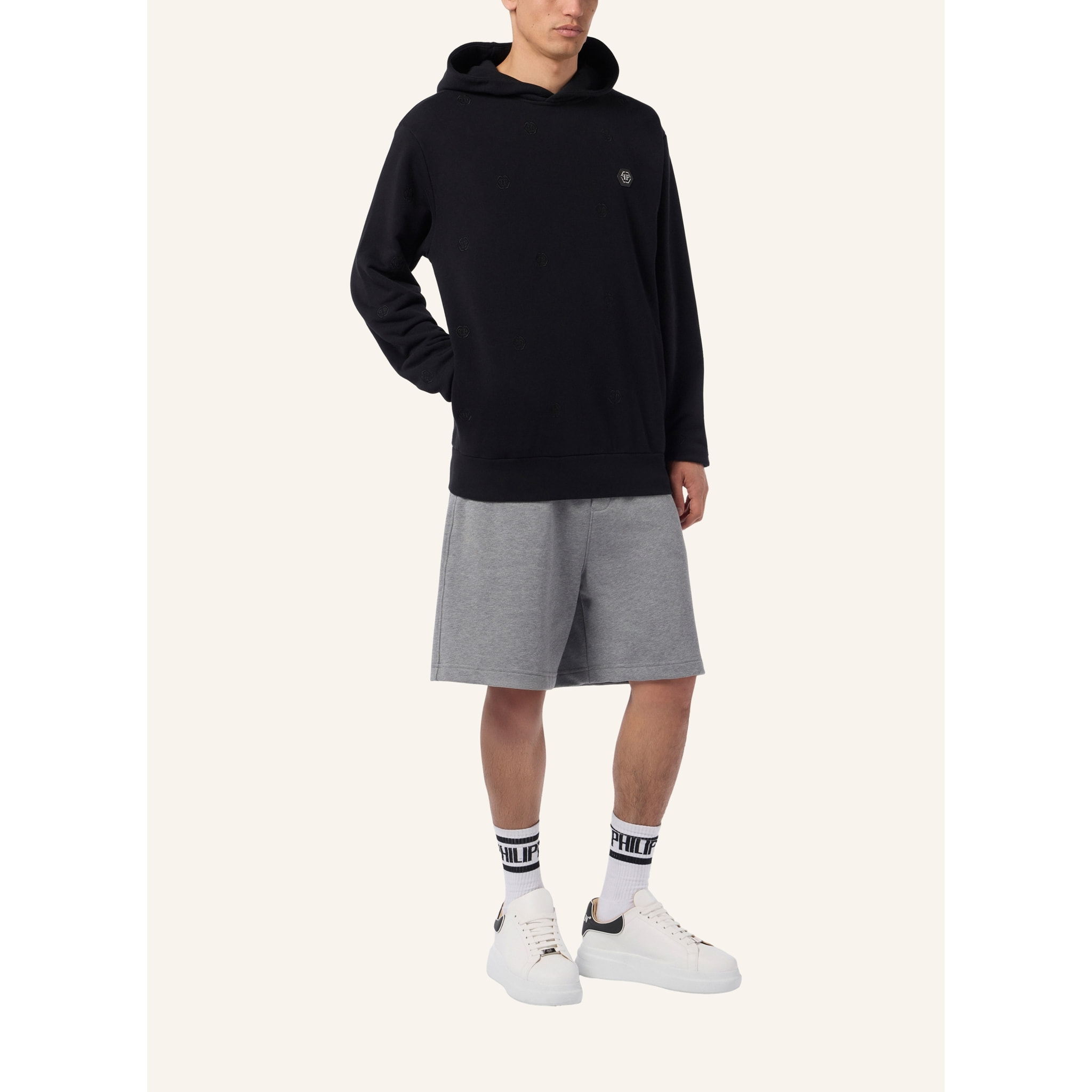 PHILIPP PLEIN Tracksuit Joggers Monogram Embroidery