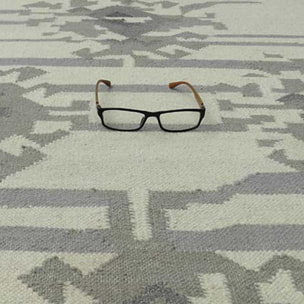 Tapis artisanal Duvi, tapis kilim en laine