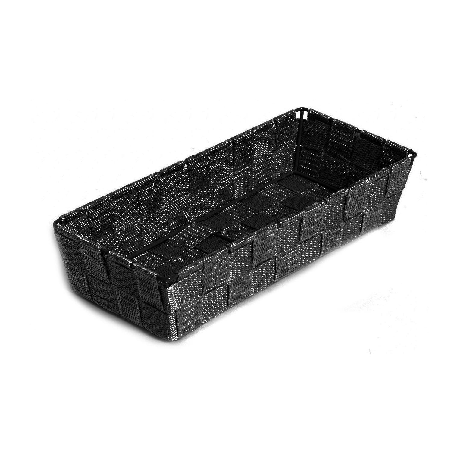 Contenitore Rattan 30*14*6 Nero