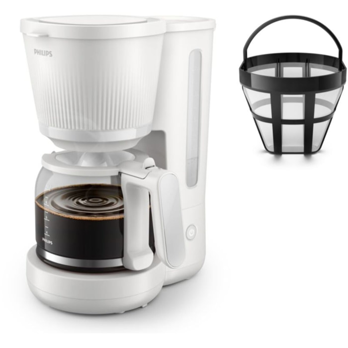 Cafetière filtre PHILIPS HD7411/00 blanc
