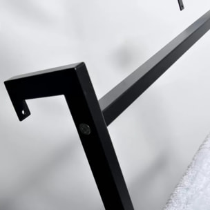 Porte serviettes Will spécial Paroi de douche, Porte ou a fixer au mur MSV