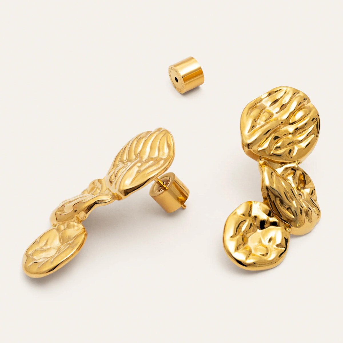 Pendientes Áurea Acero Baño Oro