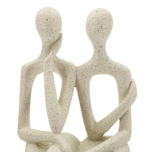 STATUETTA COPPIA STONS CM 11,5X9X25