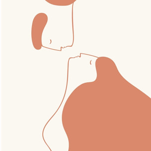 Tableau un baiser volé Tableau plexiglas