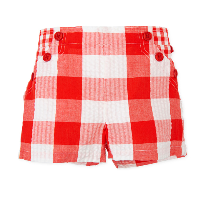 Pantalon short - Rojo